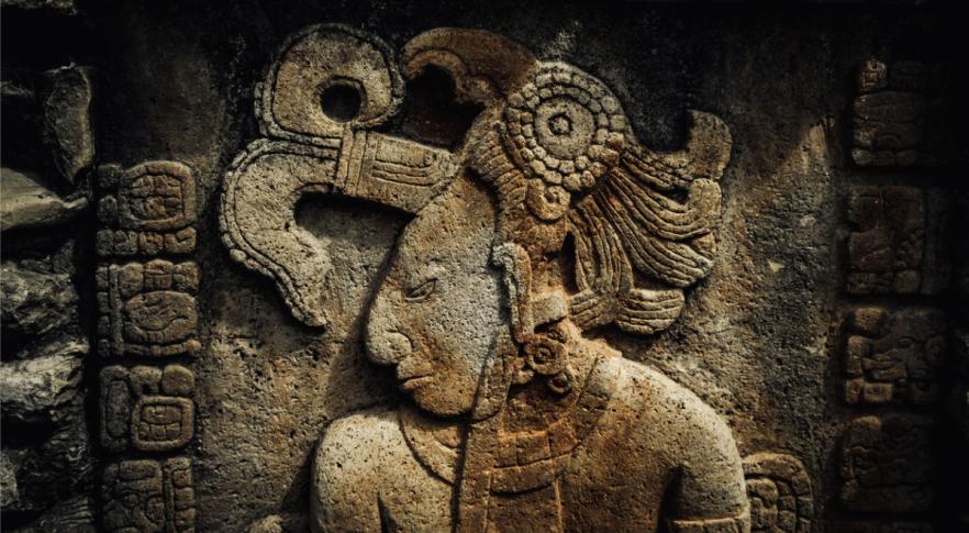 descubren la representación de un espíritu del sueño maya